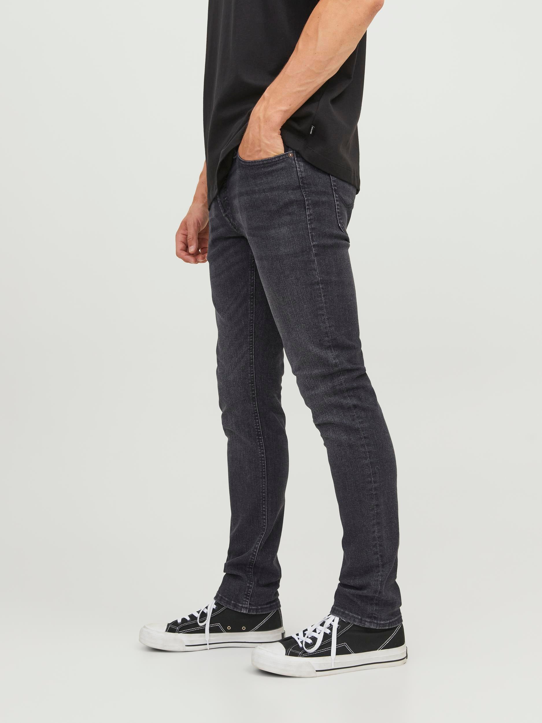 Jack & Jones Glenn Original 270 Slim Fit Jeans Black Denim - Raw Menswear
