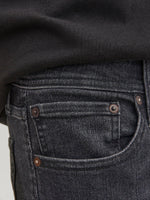 Charger l&#39;image dans la galerie, Jack &amp; Jones Glenn Original 270 Slim Fit Jeans Black Denim - Raw Menswear
