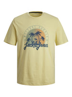 Charger l&#39;image dans la galerie, Jack &amp; Jones Summer Vibe Tee Yellow - Raw Menswear
