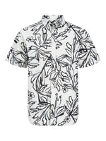 Load image into Gallery viewer, Jack &amp; Jones Lafayette Hawaiian AOP Floral Shirt White - Raw Menswear
