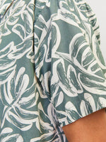 Load image into Gallery viewer, Jack &amp; Jones Lafayette Hawaiian AOP Floral Shirt Green - Raw Menswear
