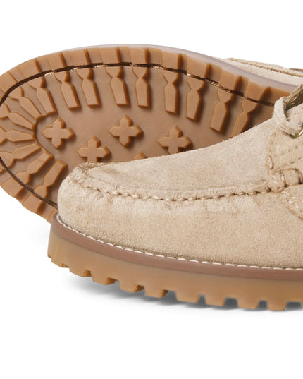 Jack & Jones Brooklyn Suede Boat Shoes Beige