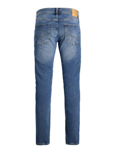 Jack & Jones Glenn Original 031 Slim Fit Jeans Blue - Raw Menswear