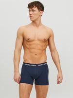 Charger l&#39;image dans la galerie, Jack &amp; Jones Anthony Boxer Shorts 3-Pack Navy - Raw Menswear
