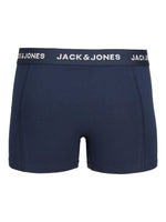 Carica l&#39;immagine nel visualizzatore di Gallery, Jack &amp; Jones Anthony Boxer Shorts 3-Pack Navy - Raw Menswear
