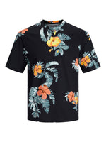 Charger l&#39;image dans la galerie, Jack &amp; Jones Flores Floral AOP Tee Black - Raw Menswear
