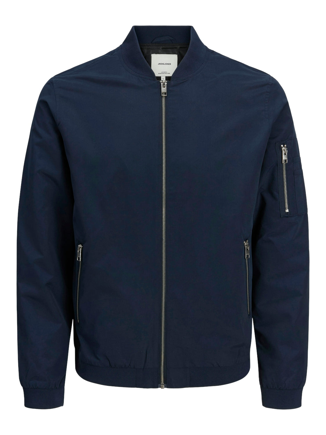 Jack & Jones Rush Bomber Jacket Navy - Raw Menswear