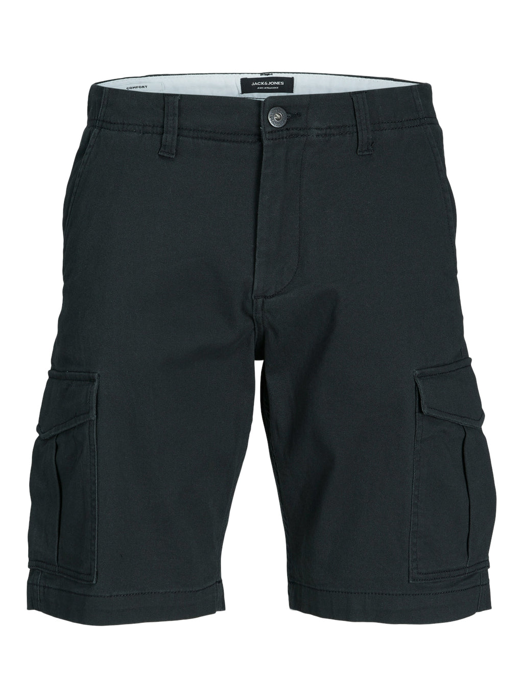 Jack & Jones Joe Shorts Black - Raw Menswear
