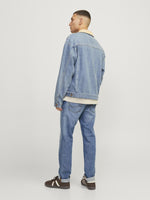 Charger l&#39;image dans la galerie, Jack &amp; Jones Clark Original AM 416 Regular Fit Jeans Blue - Raw Menswear
