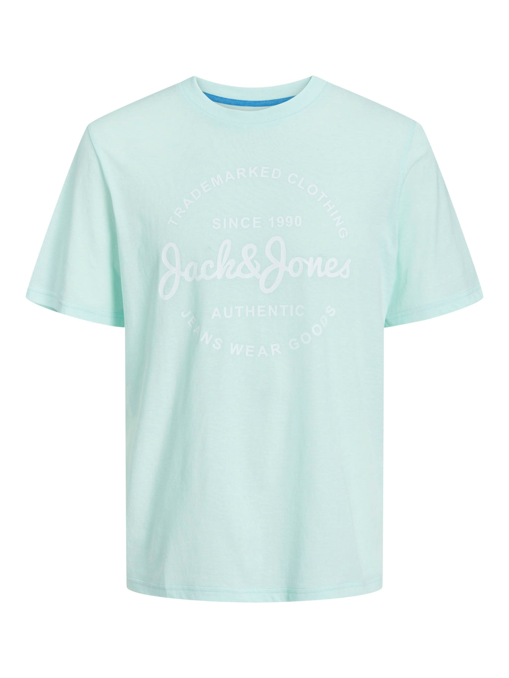 Jack & Jones Forest Crew Neck Tee Soothing Sea - Raw Menswear