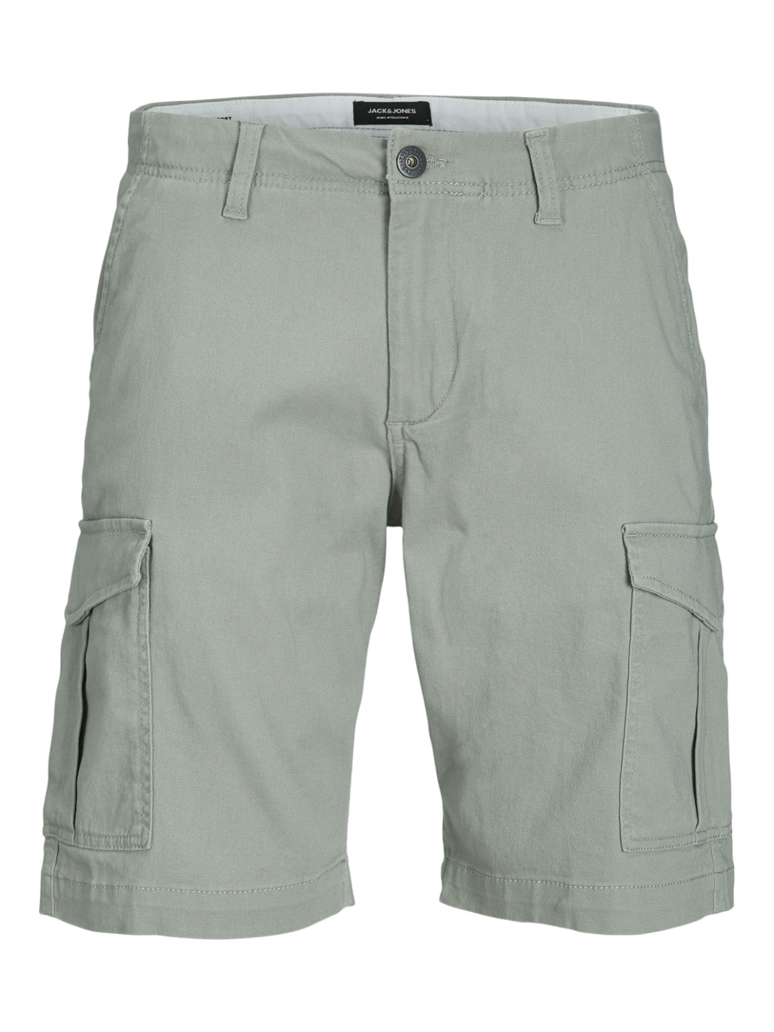 Jack & Jones Joe Cargo Shorts Grey - Raw Menswear