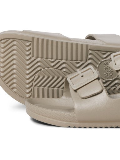 Jack & Jones Croxton Moulded Sandal in Taupe - 1016
