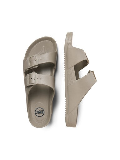 Jack & Jones Croxton Moulded Sandal in Taupe - 1016