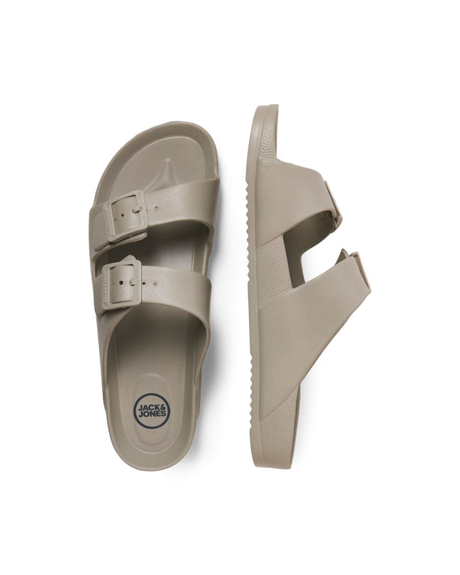 Jack & Jones Croxton Moulded Slider Sandals Taupe