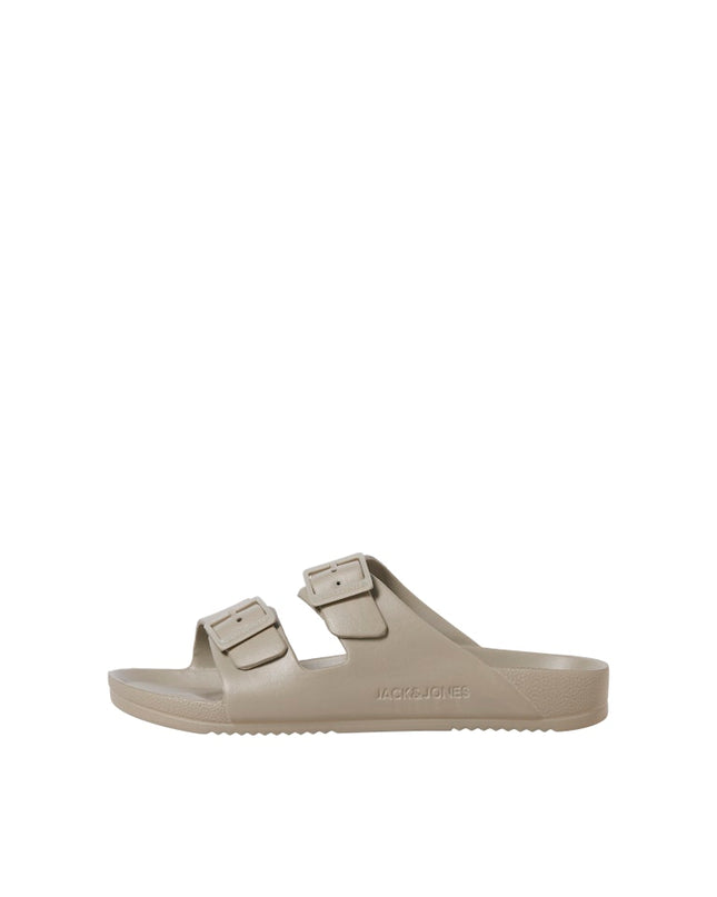 Jack & Jones Croxton Moulded Slider Sandals Taupe