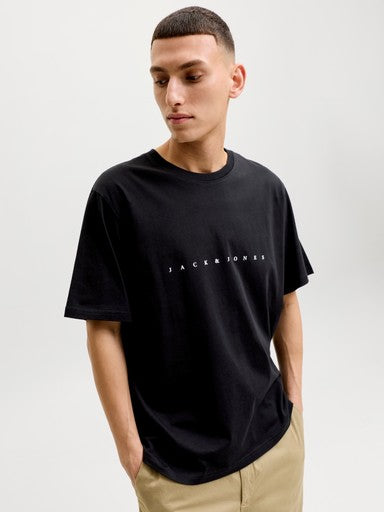 Jack & Jones Star Tee in Black