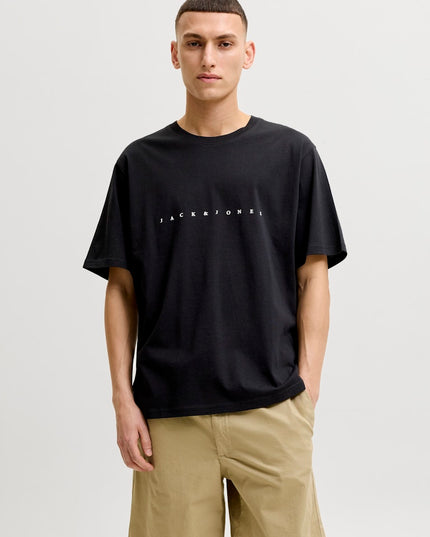 Jack & Jones Star Tee Black