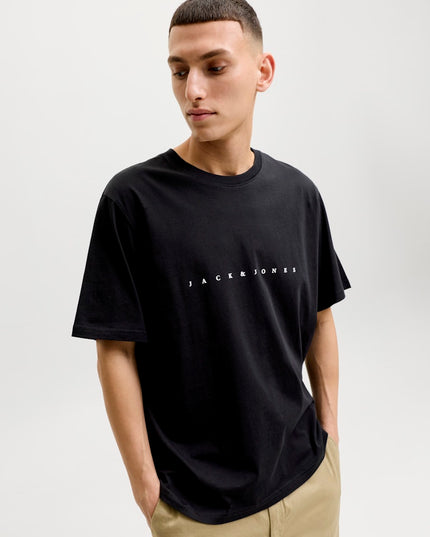 Jack & Jones Star Tee Black