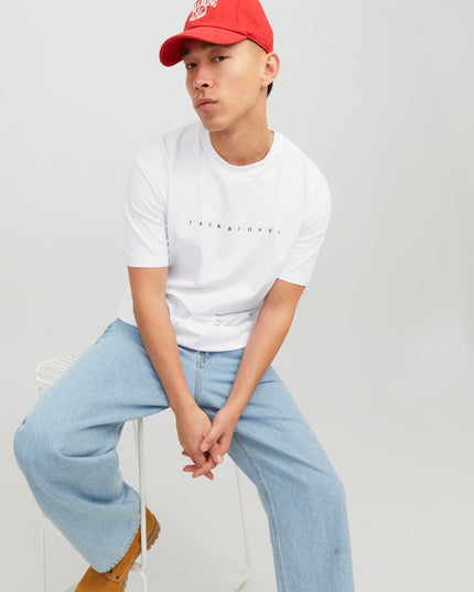 Jack & Jones Star Tee White