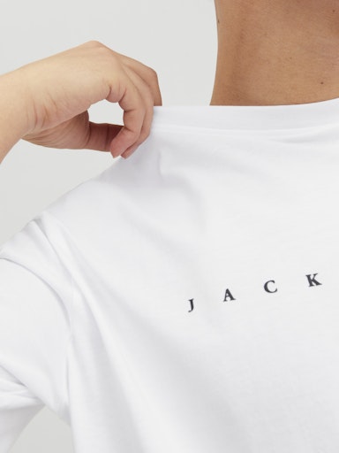 Jack & Jones Star Tee in White