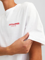 Load image into Gallery viewer, Jack &amp; Jones Snorkle Tee White - Raw Menswear
