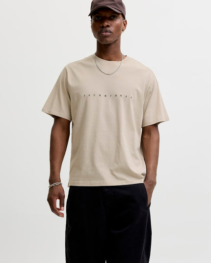 Jack & Jones Star Tee Moonbeam