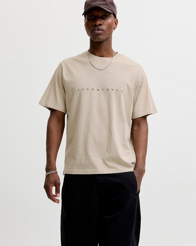 Jack & Jones Star Tee Moonbeam