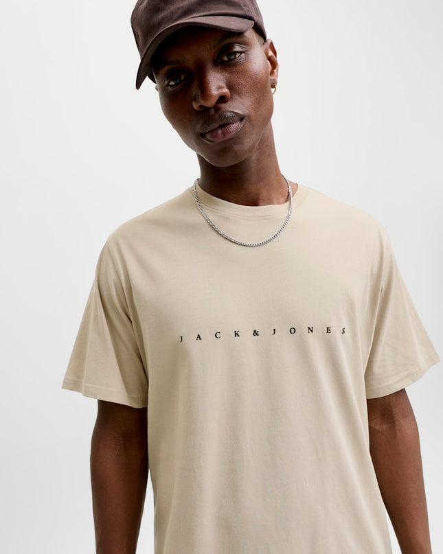Jack & Jones Star Tee Moonbeam