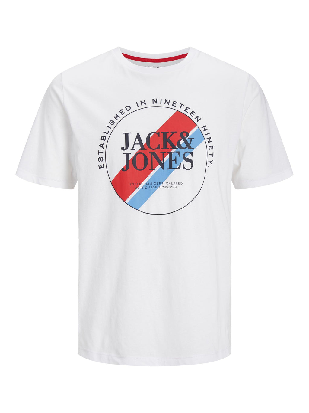 Jack & Jones Loof Tee White - Raw Menswear