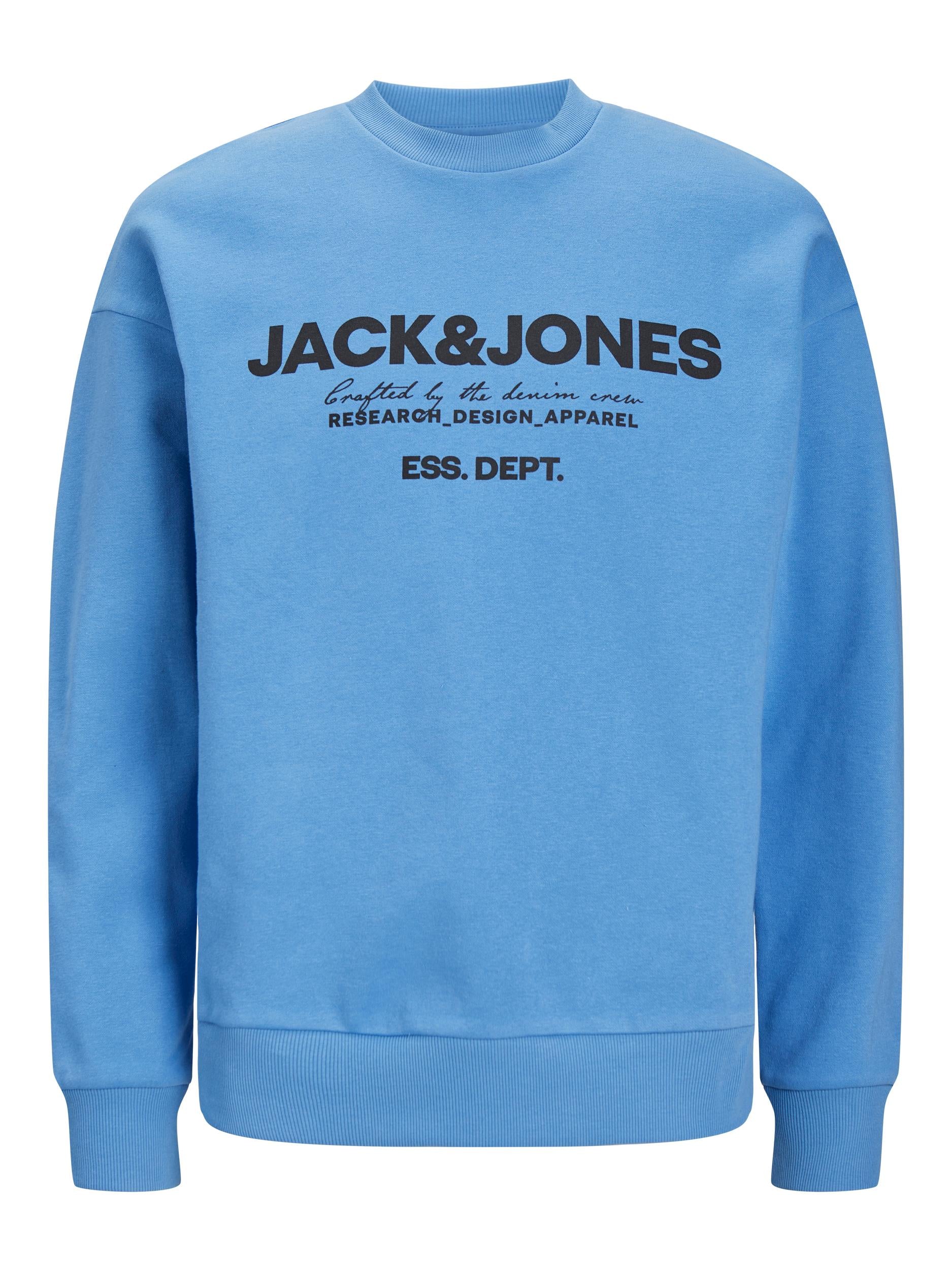 ack & Jones Gale Sweater Blue - Raw Menswear
