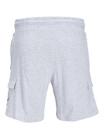 Carica l&#39;immagine nel visualizzatore di Gallery, Jack &amp; Jones Swift Sweat Shorts White Melange - Raw Menswear
