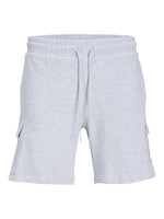 Load image into Gallery viewer, Jack &amp; Jones Swift Sweat Shorts White Melange - Raw Menswear
