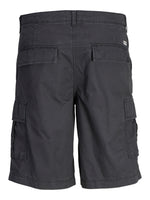 Load image into Gallery viewer, Jack &amp; Jones Cole Combat Pocket Shorts Grey - Raw Menswear
