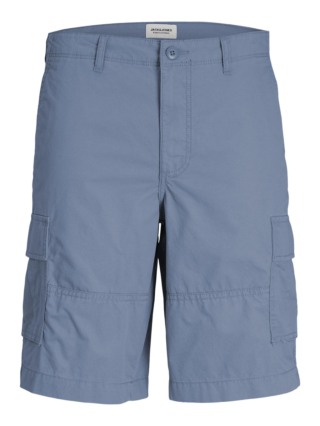 Jack & Jones Cole Combat Pocket Shorts Blue - Raw Menswear