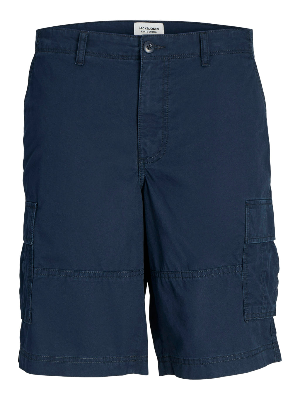 Jack & Jones Cole Combat Pocket Shorts Navy - Raw Menswear