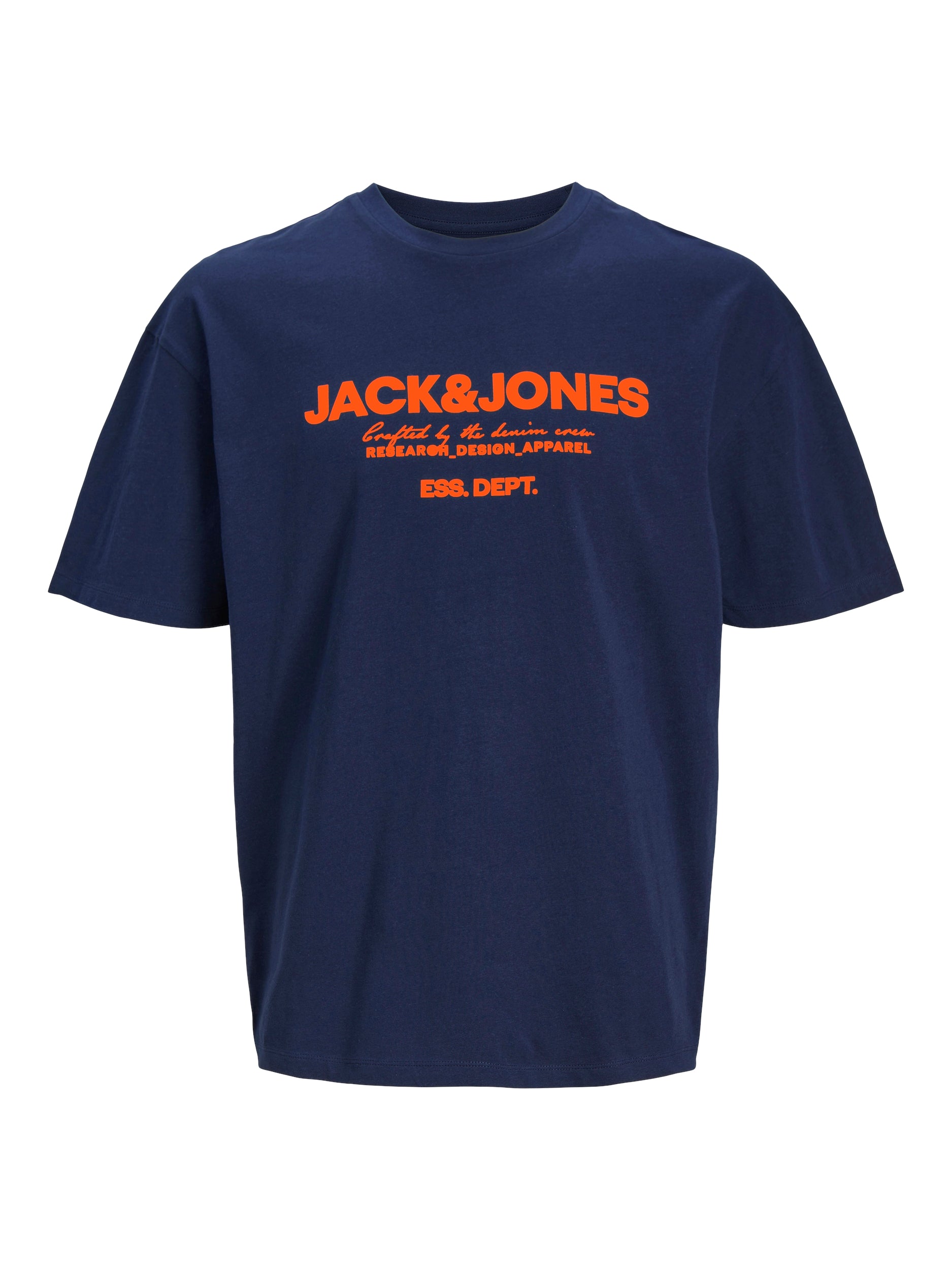 Jack & Jones Gale Tee Pacific Sky Captain Navy - Raw Menswear