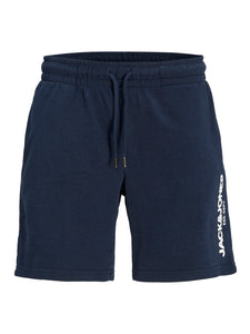 Jack & Jones Gale Sweat Shorts Navy - Raw Menswear