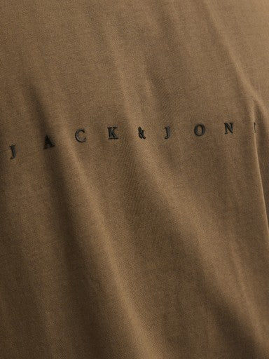 Jack & Jones Star Tee in Cocoa