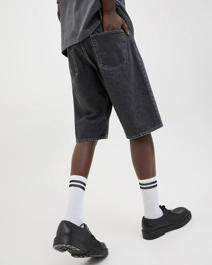 Jack & Jones Ron Baggy Denim Shorts Black - 976