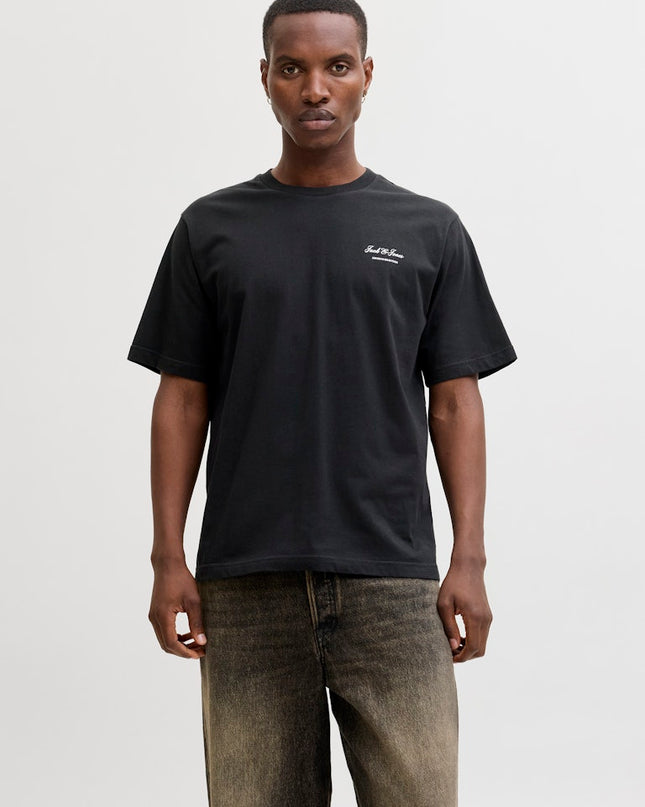 Jack & Jones Archive Graphic Tee Black