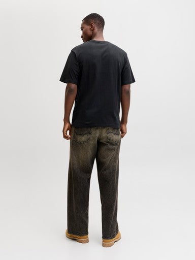 Jack & Jones Archive Graphic Tee in Black