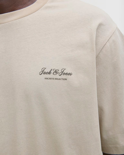 Jack & Jones Archive Graphic Tee Moonbeam