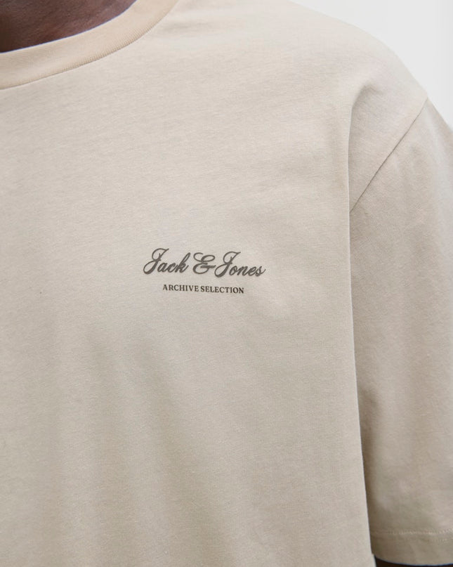 Jack & Jones Archive Graphic Tee Moonbeam