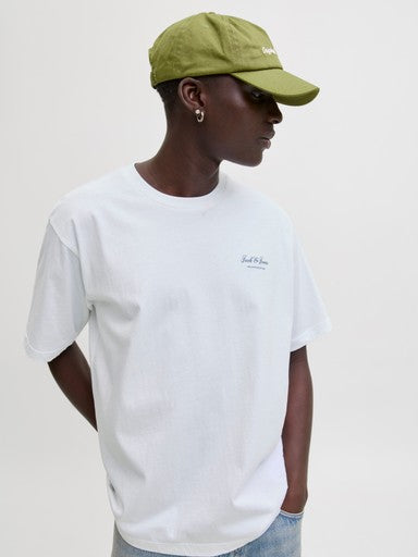 Jack & Jones Archive Graphic Tee in White
