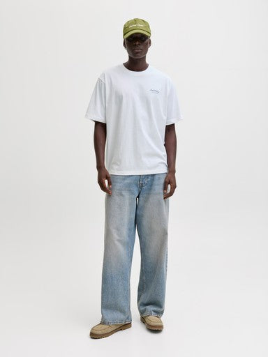Jack & Jones Archive Graphic Tee in White