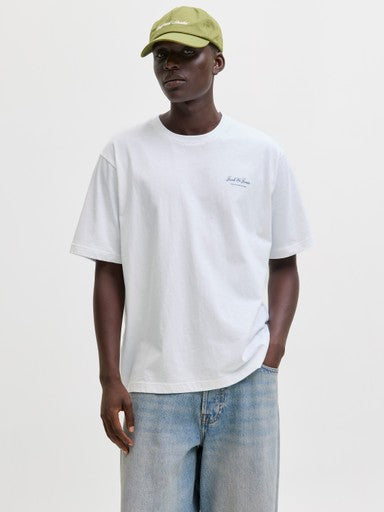Jack & Jones Archive Graphic Tee in White