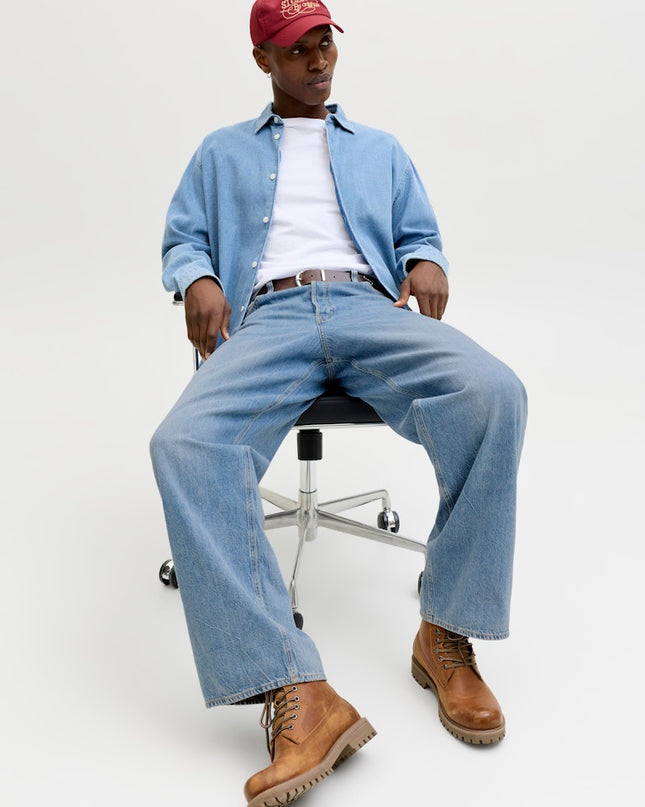Jack & Jones Dave NS 200 Baggy Jeans Blue