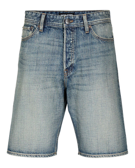 Jack & Jones Alex Originals Baggy Fit Denim Shorts Washed Blue