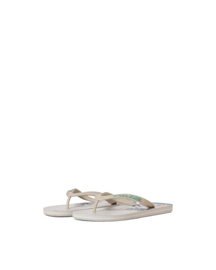 Jack & Jones Palm Print Flip Flops Moonbeam - 1220