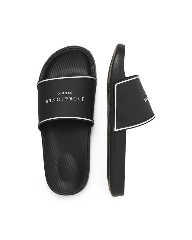 Jack & Jones Wartillery Moulded Slider Black - 1257